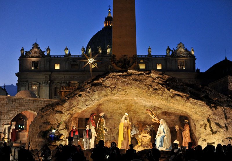 Рождественский вертем Ватика