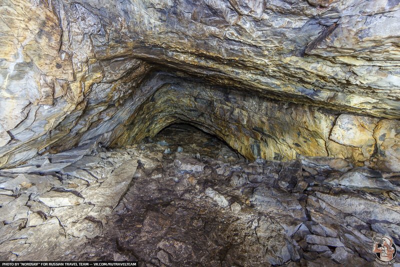 Пещера Урал сталактиты