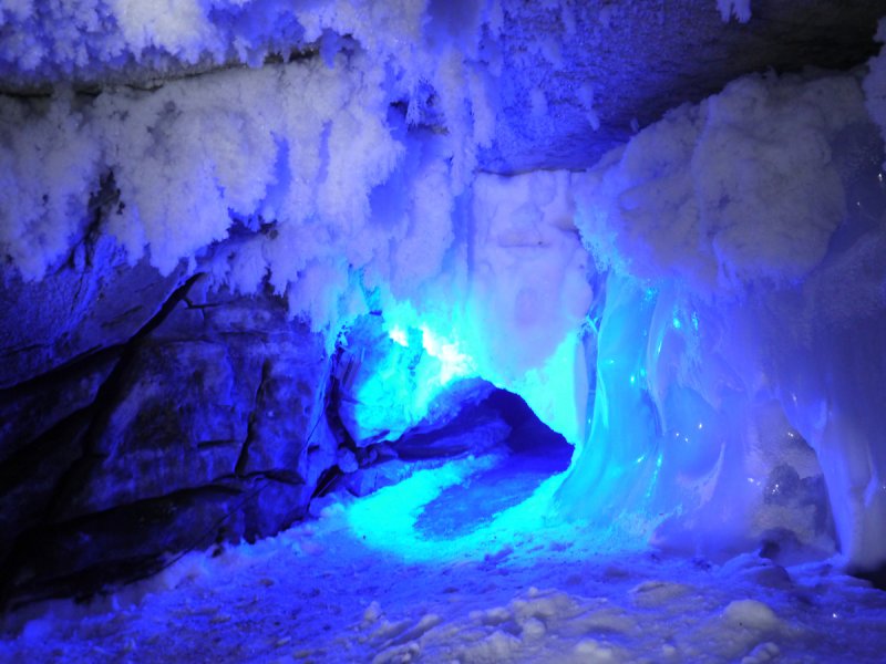 Кунгурская Ледяная пещера Ледяная гора