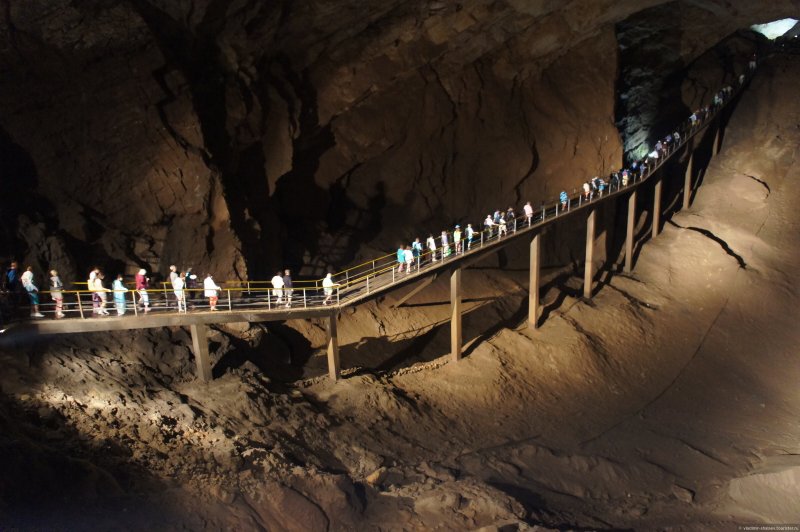 Новоафонская пещера Геликтитовый грот Абхазия