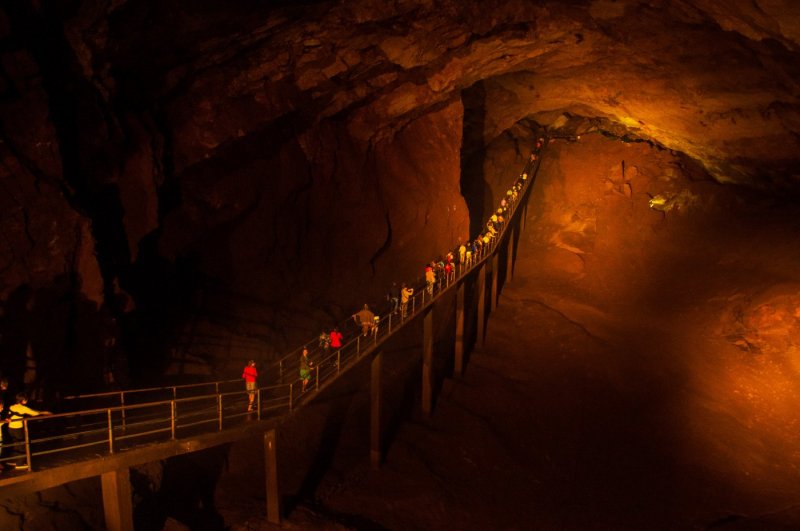 Абхазия Ново Апшерон пещера