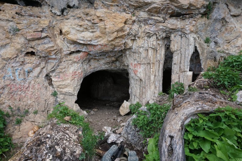 Пещера Адыгея сталагмиты