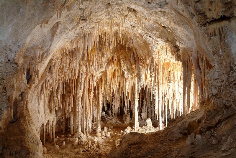 Сталактитовые пещеры в Израиле