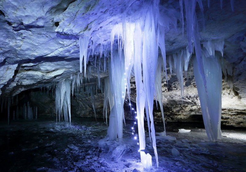 Вулкан Мутновский Ледяная пещера