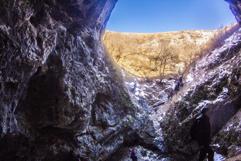 Пещера Хээтэй в Забайкалье