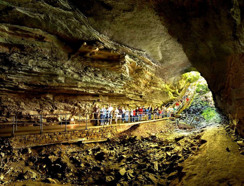 Мамонтовая пещера в Северной Америке