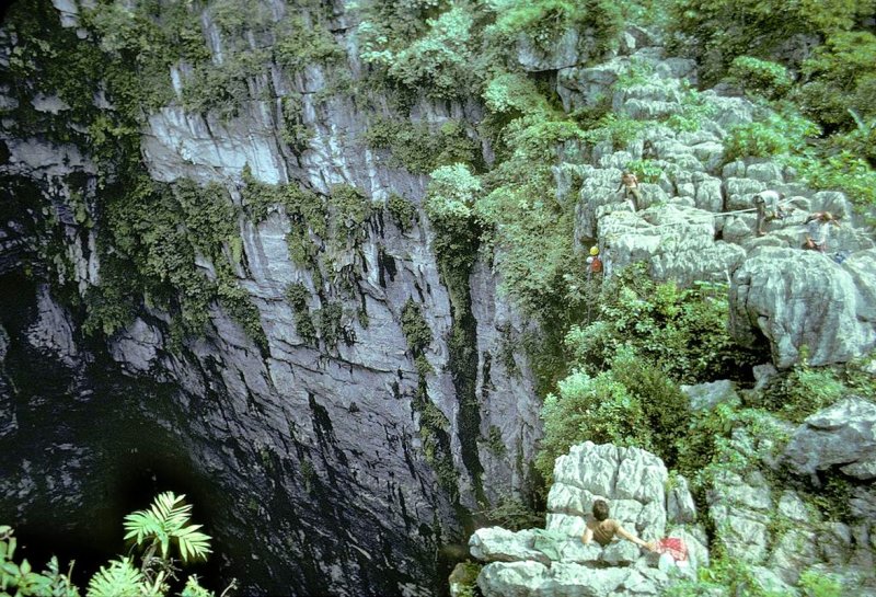 Ласточкина пещера в Мексике