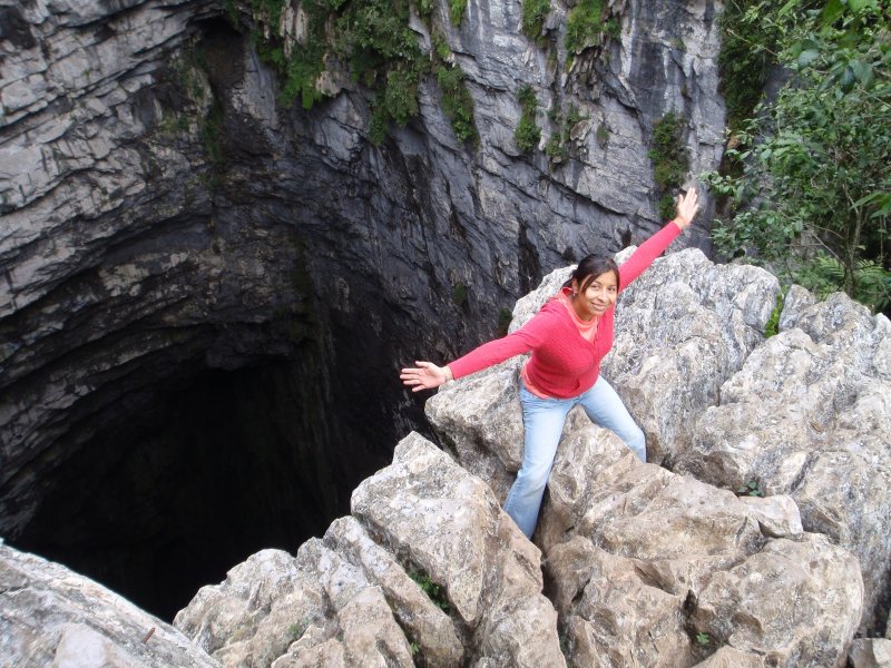Сан Луис Потоси пещера ласточек