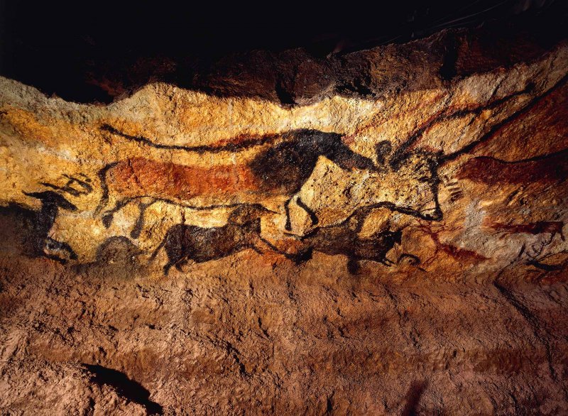 Наскальная живопись Франция пещера Ласко