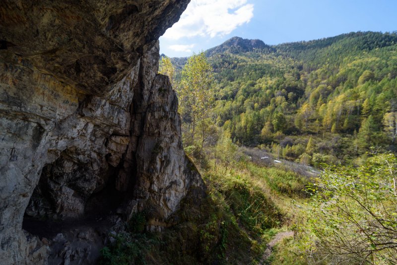 Денисова пещера горный Алтай