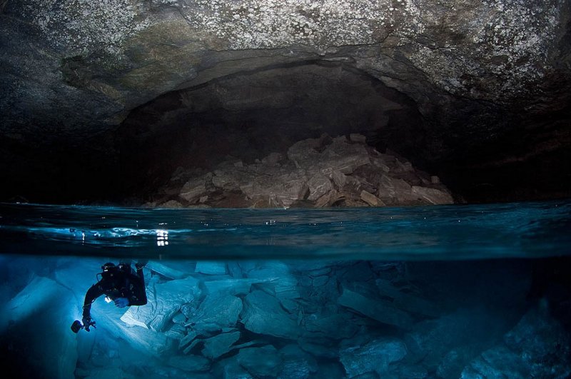 Грот Кристальный в Ординской пещере