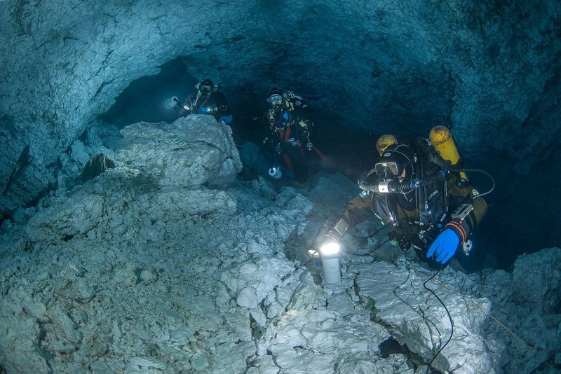 Ординская пещера Пермский край дайвинг