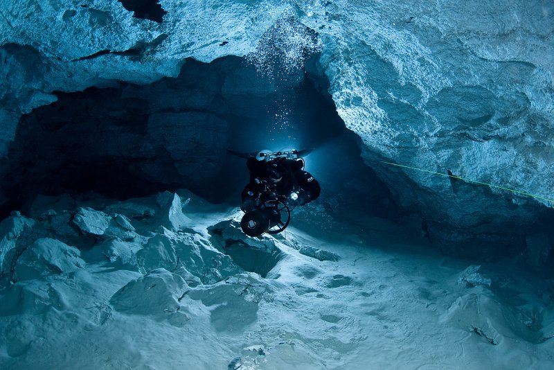 Ординская пещера дайвинг