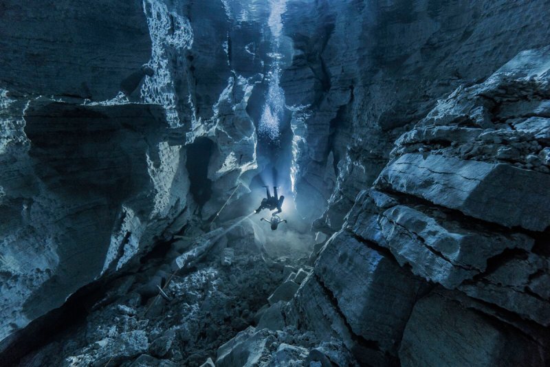 Ординская пещера зимой