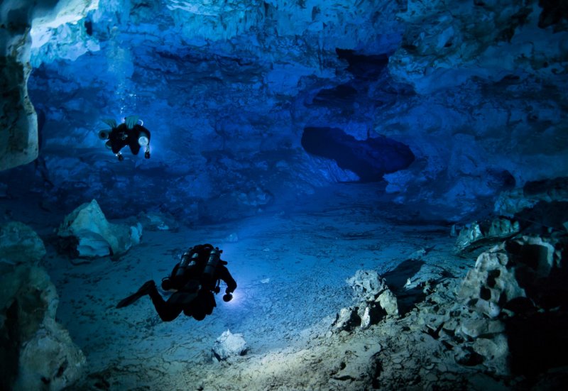 Подводная пещера Санкт-Петербург