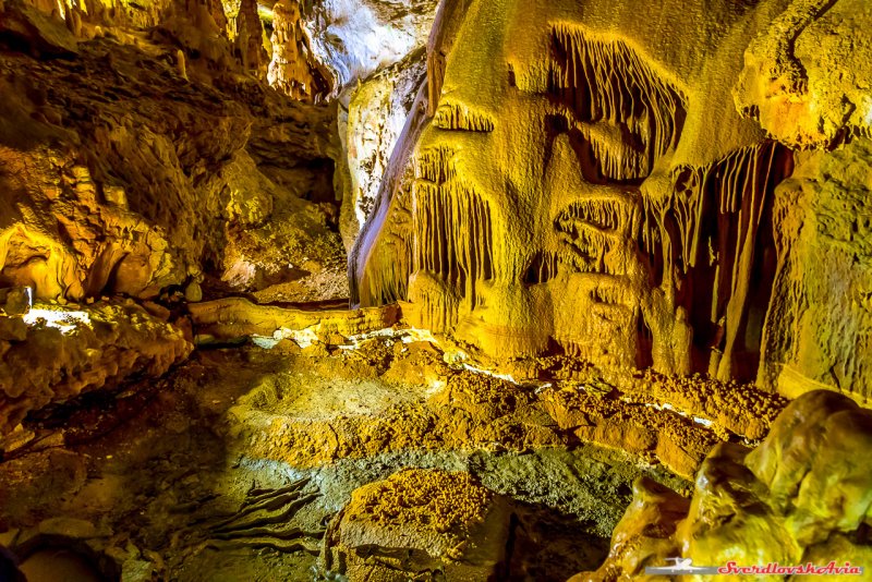 Мраморная пещера тигровый ход