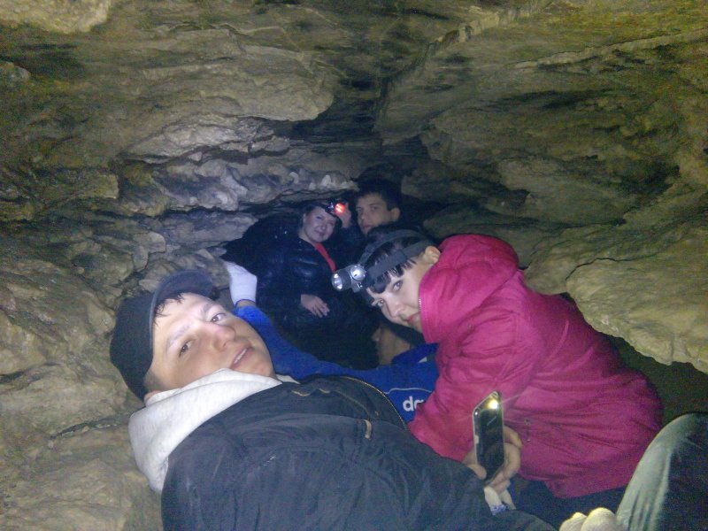 Юрьевская пещера зимой