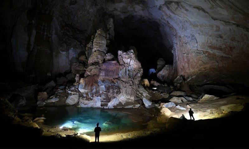 Пещера Веревкина в Абхазии
