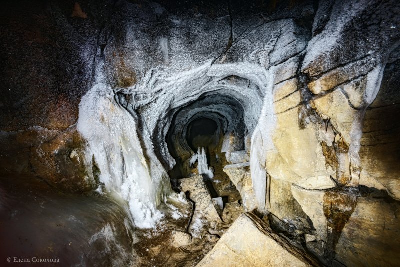 Пашийская пещера водопад