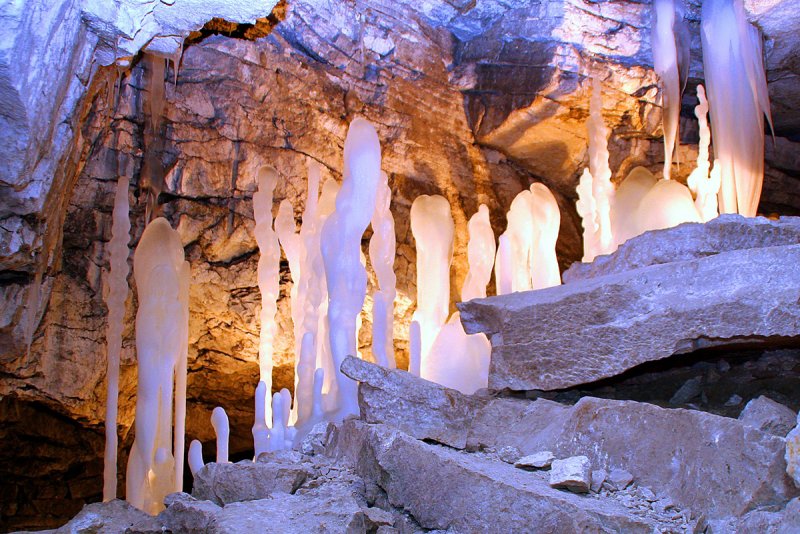 Кунгурская пещера Уральские горы