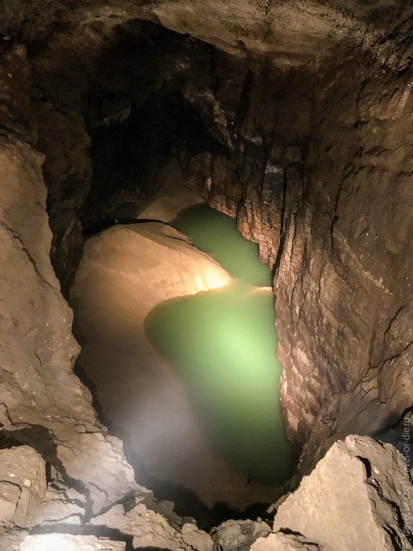 Абхазия пещеры Новоафонская пещера