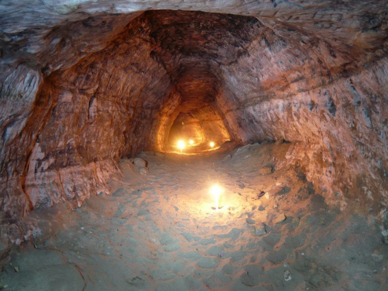 Саблинские пещеры подземное озеро