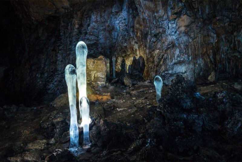Кашкулакская пещера грот скелет