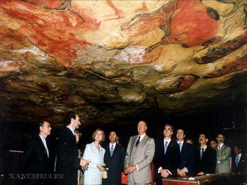 Пещера Альтамира в Испании фото