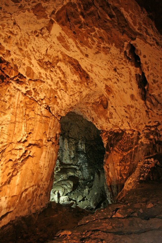 Мурадымовское ущелье пещера Новомурадымовская