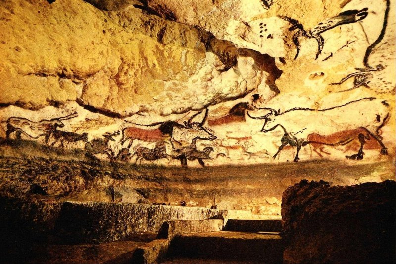 Бизон палеолит пещера Альтамира Испания