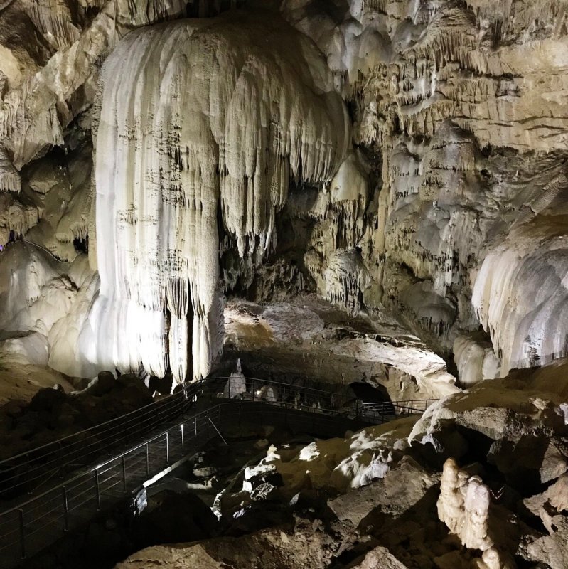 Новоафонские пещеры Абхазия летом
