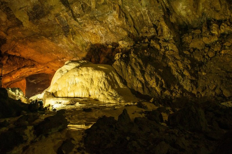 Новоафонская пещера в Горном Алтае