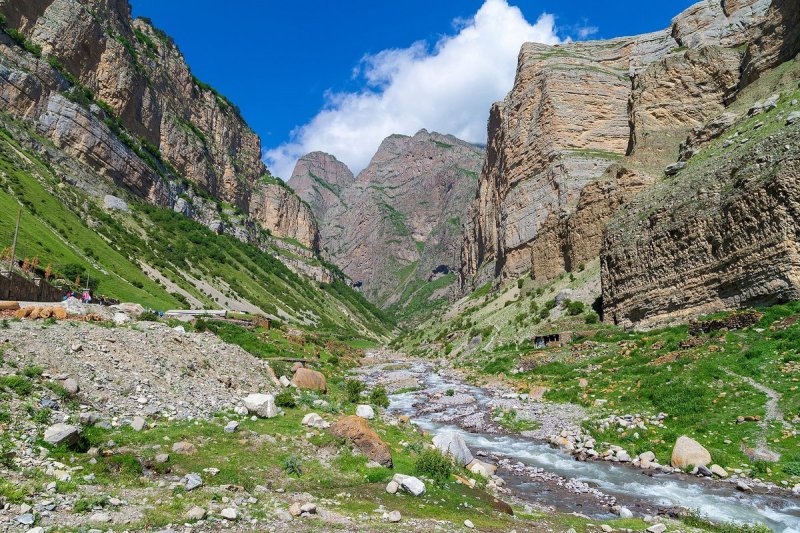 Чегемское ущелье верхняя Балкария
