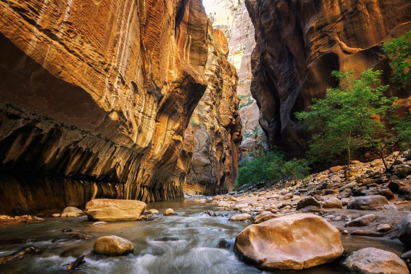 Национальный парк Зайон пещера
