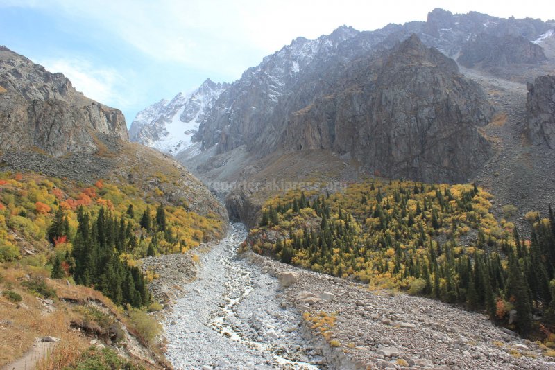 Аларчинское ущелье Кыргызстана