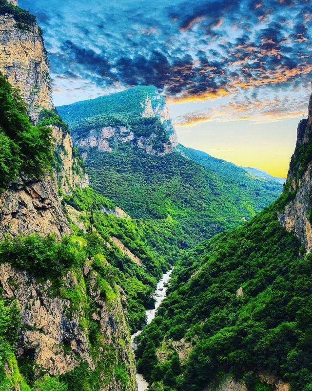 Черекское ущелье верхняя Балкария