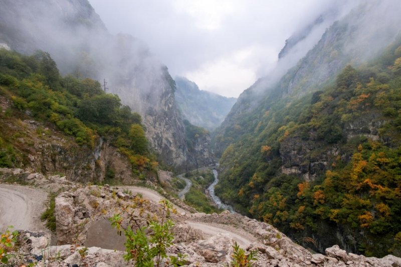 Красоты Кавказа кислые источники