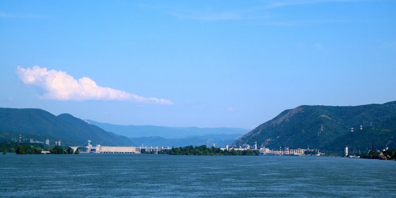Ущелье железные ворота Дунай