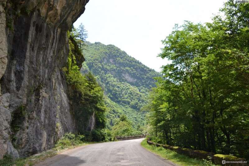 Бзыбское ущелье Абхазия