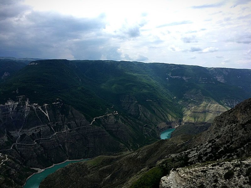 Природа Дагестана Сулакский каньон