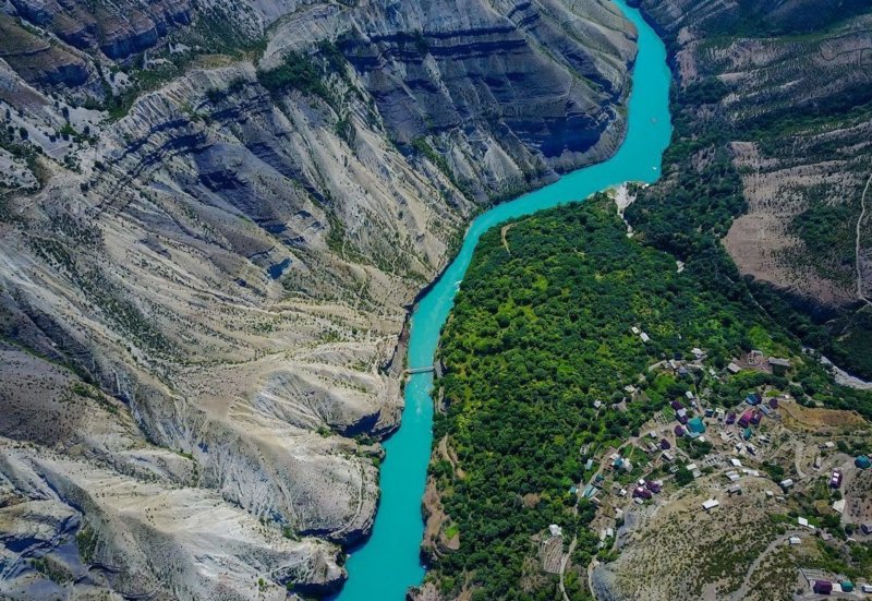 Сулакский каньон Республика Дагестан