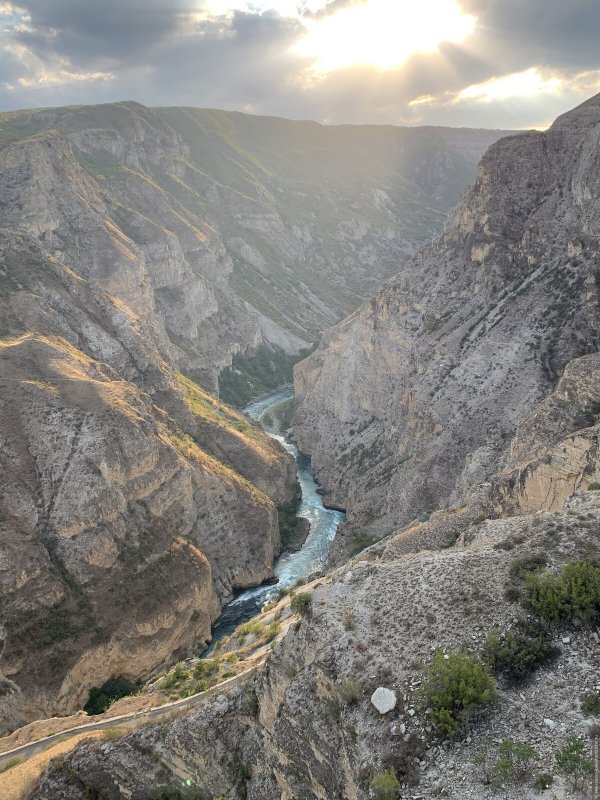 Сулак Сулакский каньон река