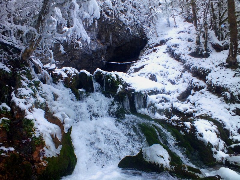Мезмай водопад Исиченко