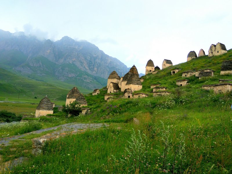 Некрополь Даргавс Северная Осетия