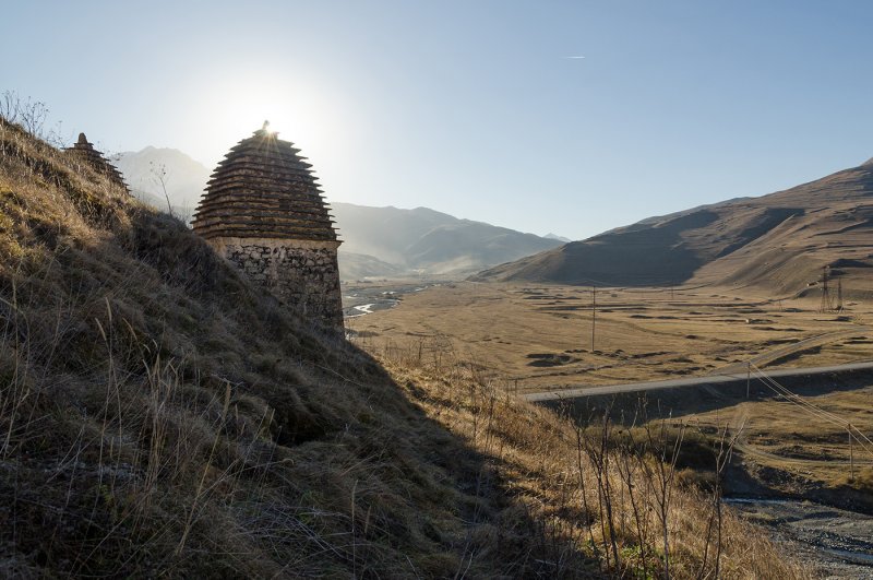 Село Даргавс Северная Осетия
