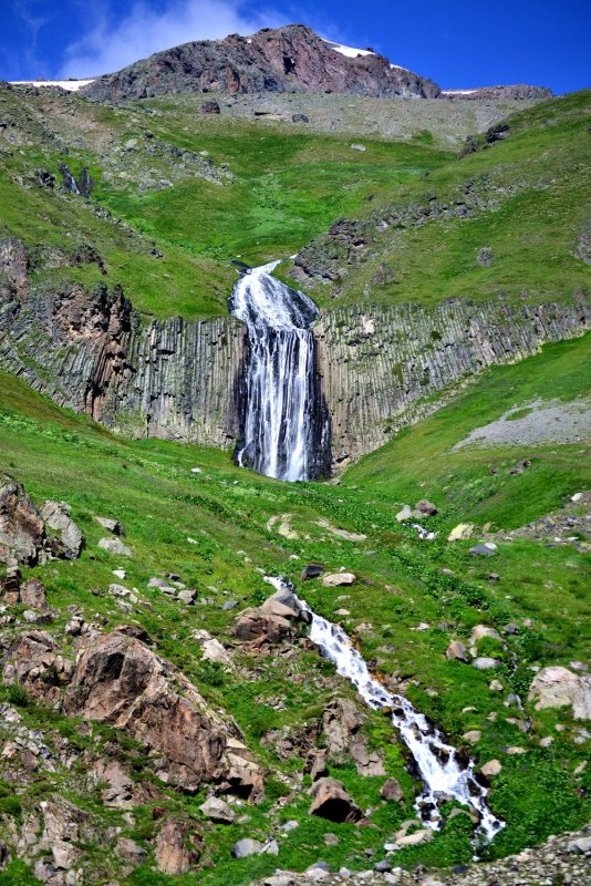 Кабардино-Балкария водопад Терскол
