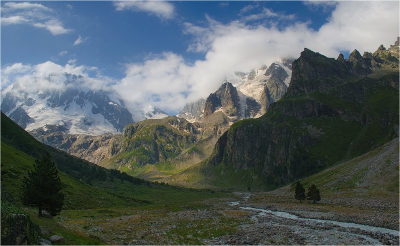 Кавказ ущелье Адыл-Су