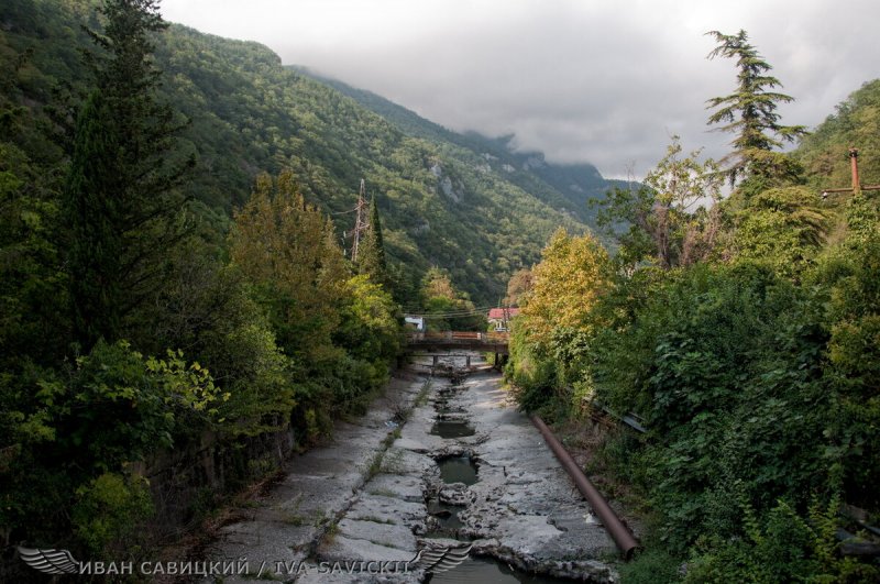 Жоэкварский водопад Абхазия