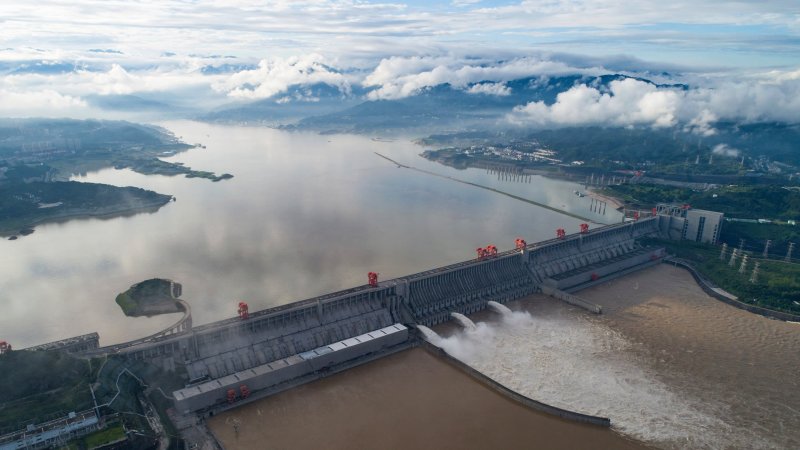 Плотина «три ущелья» (three gorges dam), Китай