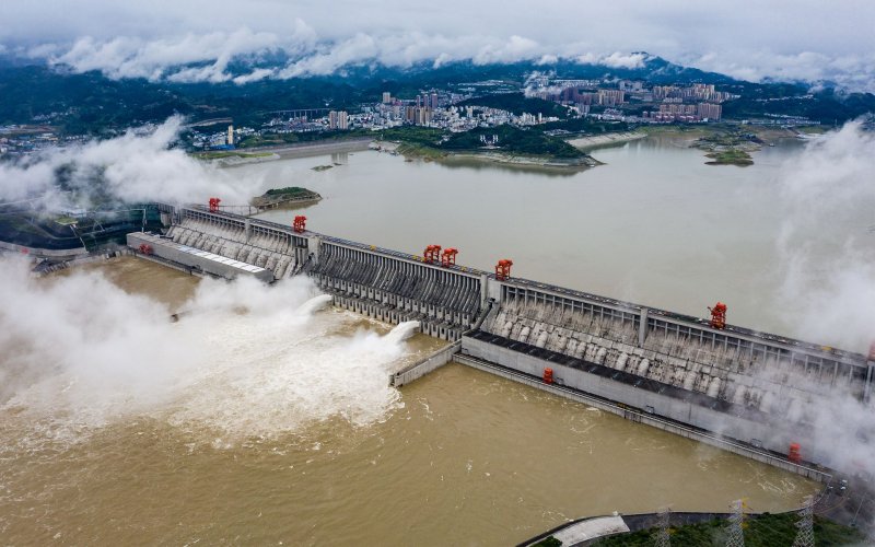 ГЭС на реке Янцзы